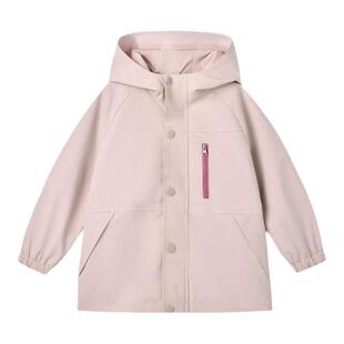 尼多熊新款儿童冲锋衣春夏季外套男女童户外夹克宝宝防风防水机能