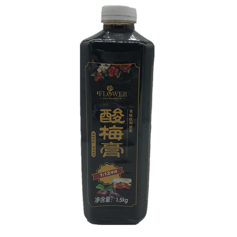 12瓶花之语冲饮倍浓缩金童乌梅汁