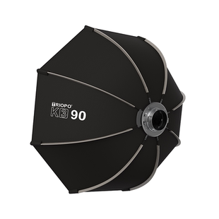 捷宝侧翼K3三代八角快拆保荣口柔光箱摄影棚漫展闪光灯秒开秒装便携式格栅灯罩常亮灯直播间补光户外外拍灯罩