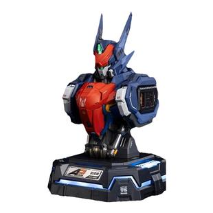 MOSHOW模寿武成侯胸像充电中心手办模型机甲风充电器电竞桌面摆件