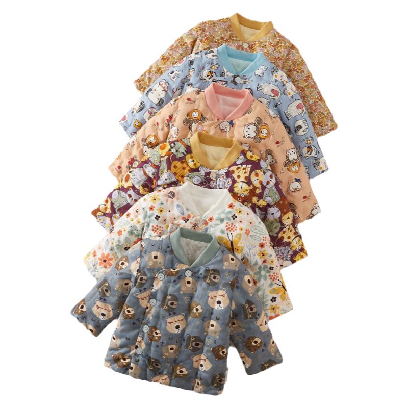 儿童纯棉花手工冬季加厚棉袄棉服