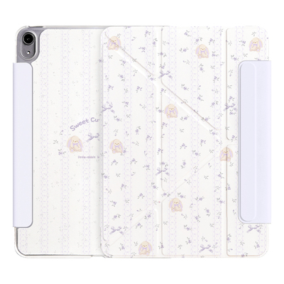 兴菲四角防撞双面夹彩绘磁吸3Y折