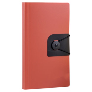 演唱会票夹银行活期定期存单夹收纳本夹多功能支票票据收集册户口存折本证件飞机音乐剧收纳卡包风琴包极简风