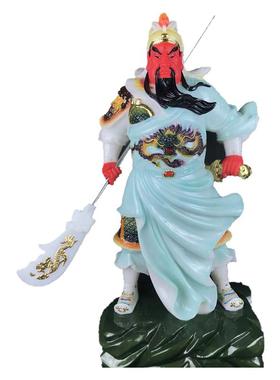 关羽大小号汉白玉雕刻供奉武财神