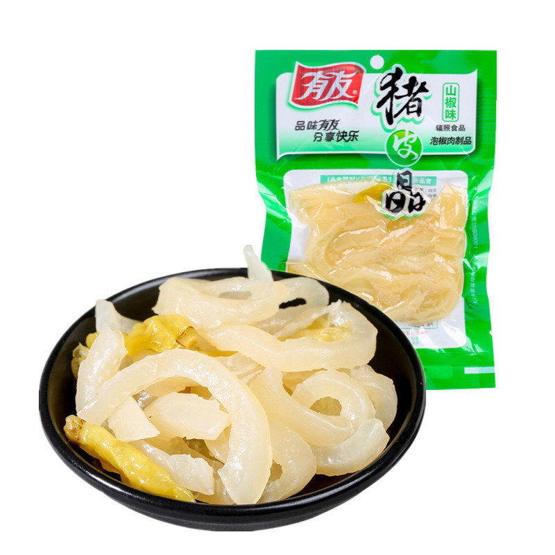 有友泡椒猪皮晶网红爆款2026新款