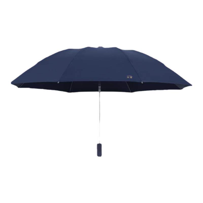 新品天堂伞全自动纯色简约防雨大伞三折便携折叠加厚加固雨伞男女