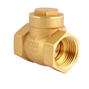 全铜卧式立式止回阀单向阀止逆阀止水阀4分6分1寸2寸DN32DN40DN65