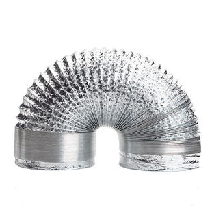 厨房抽油烟机排烟管铝箔双层加厚排气管烟道管伸缩吸油烟机排风管