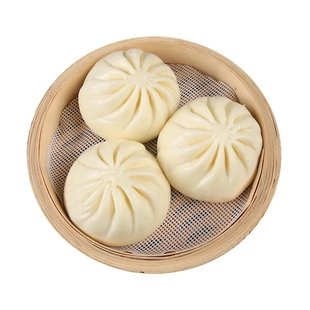 狗不理包子 猪肉包1kg*2袋 天津特产 半成品早餐小笼包