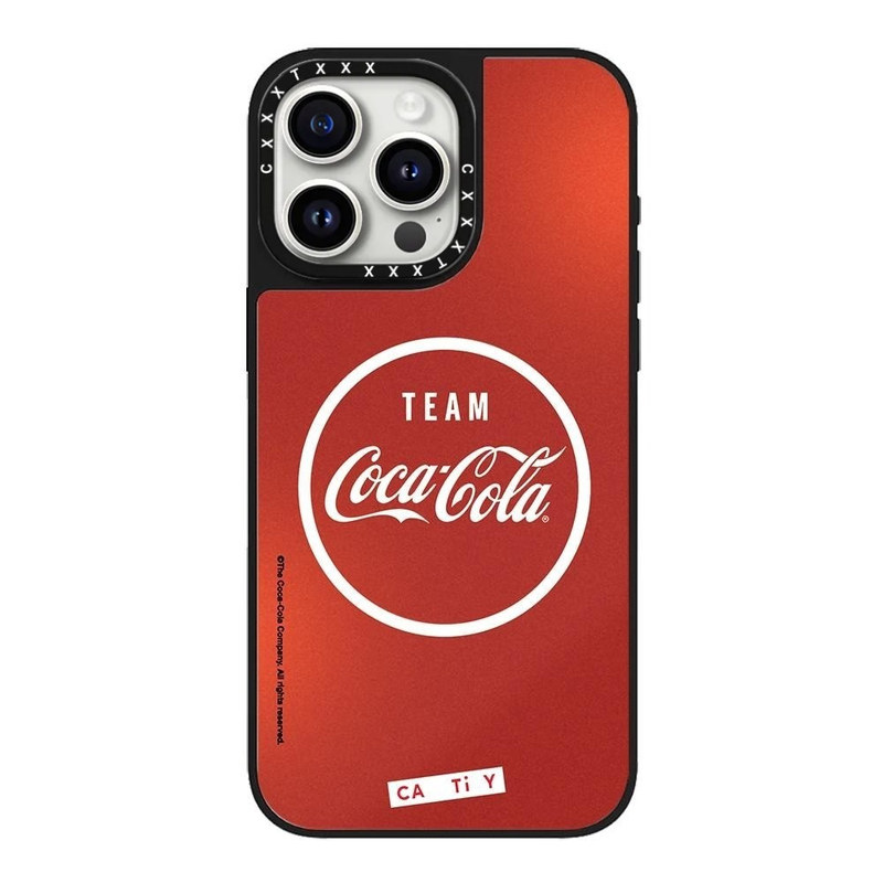 经典可口可乐标签纸17promax手机壳适用于iphone16pro苹果15/14plus磁吸13明星同款12镜面防摔保护套
