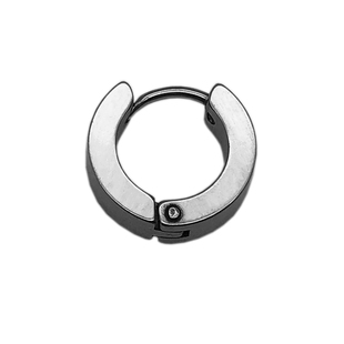 Loxxxis 简约基础款耳环 个性嘻哈耳钉暗黑朋克风钛钢不掉色耳扣