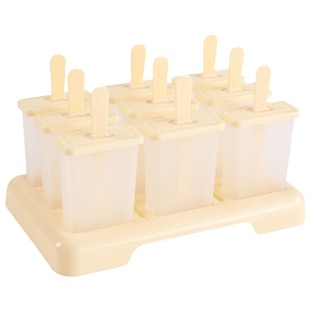 雪糕模具家用食品级多支装做冰棍冰棒冰淇淋的磨具冻冰块盒制冰盒