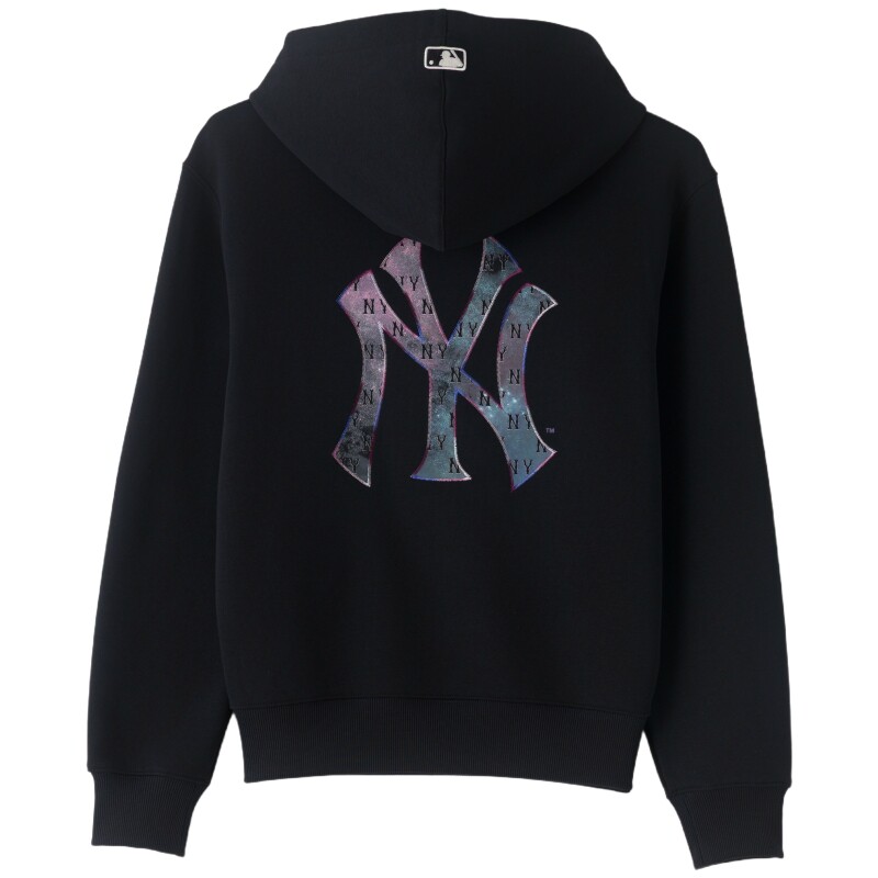 MLB洋基队NY后背大标连帽卫衣潮