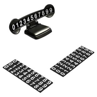 2026新款停车牌夜光可隐藏式创意挪车牌车上电话号码牌停车电话牌