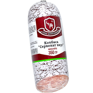 俄罗斯老式营养早餐肠白雪花肠俄式纯肉肠儿童香肠卢布肠350g红肠