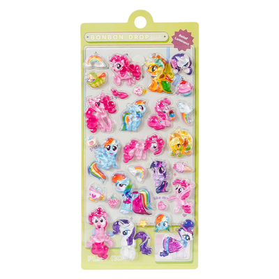 3D立体浮雕水贴纸卡通可爱小图案