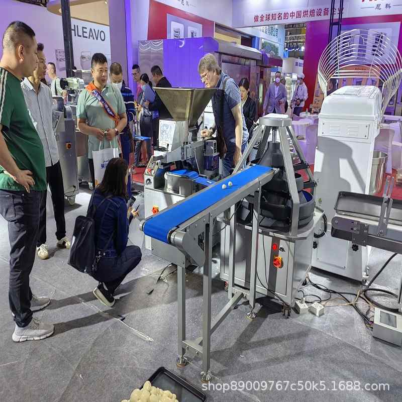 商用连续面团分块机可调节克重分面块机面包房面团分割滚圆机批发