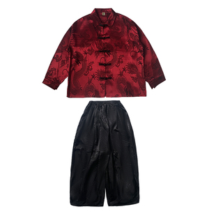 六一儿童演出服中国风武术表演服新中式舞台走秀服装少儿街舞潮服