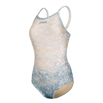 洲克女士泳衣女竞技泳装浅水芭蕾