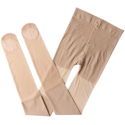 护膝连裤袜超薄防勾丝高腰收腹