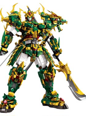 三国战将新中式机甲模型90°可动