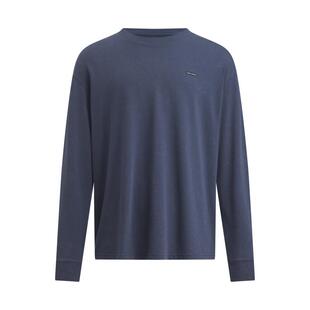 安德玛官方UA秋冬Logo男子水洗高克重运动休闲长袖T恤6007948
