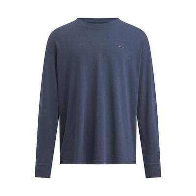 安德玛官方UA秋冬Logo男子水洗高克重运动休闲长袖T恤6007948