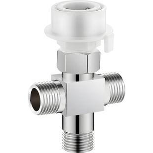 洗衣机水龙头一进三出分水器三通阀进水管一分三四通转接头分流器