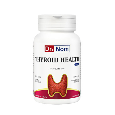英国进口drnom猫爪草胶囊甲腺T3T4功能脖子