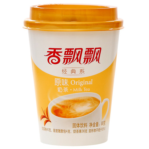 香飘飘椰果奶茶30杯装整箱经典组合杯装奶茶原味麦香草莓香芋包邮
