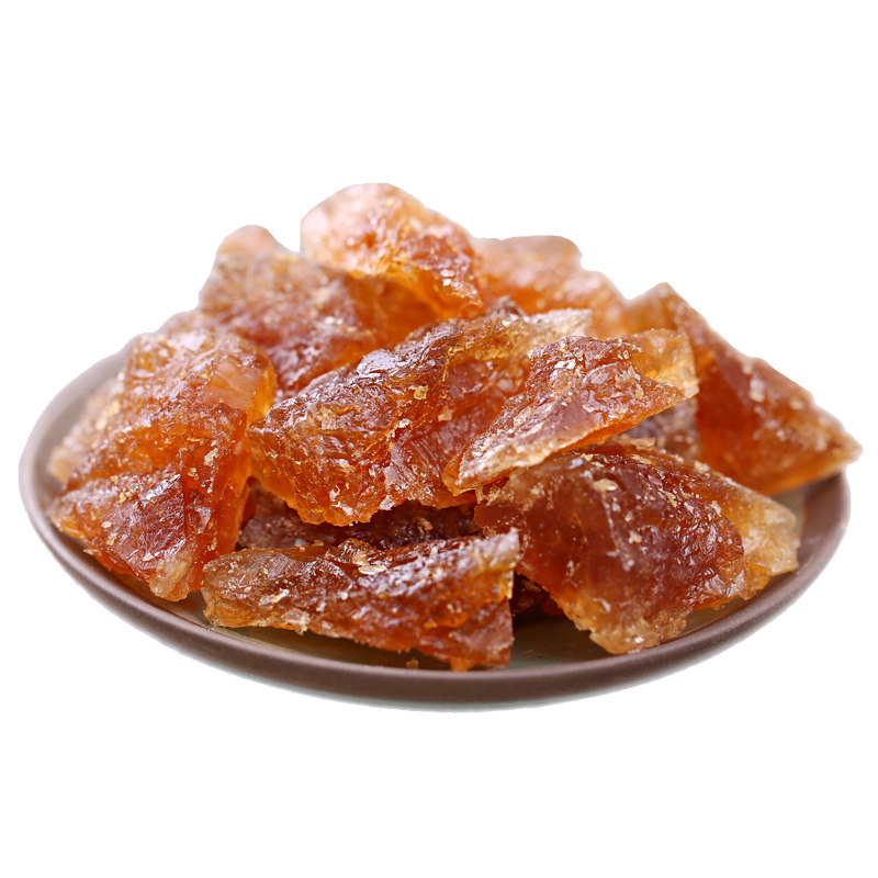 云南纯手工老冰糖甘蔗多晶黄冰糖500g 甘蔗清香甜而不腻精选品质