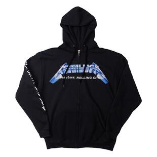 正版Metallica乐队复古vintage重金属摇滚连帽衫卫衣b 官方现行版