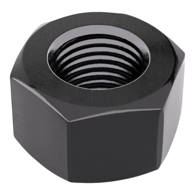 QD 304/316不锈钢六角加厚螺母8.8级/10.9级发黑细牙超厚螺帽螺丝