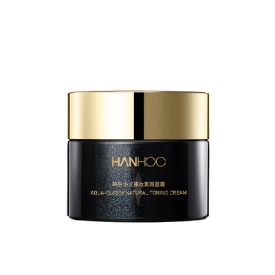 韩后水光裸妆素颜霜