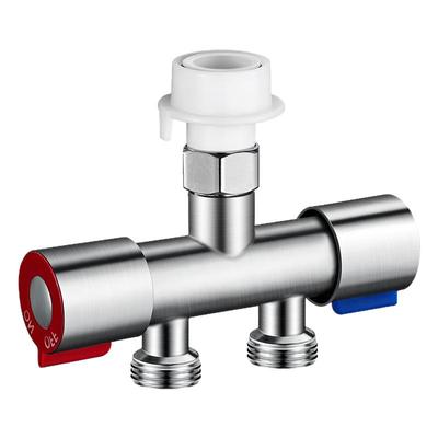 洗衣机水龙头专用一分二转接头进水管一进二出三通分流器双出水