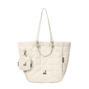 KANGOL托特包女秋冬大容量单肩包女大学生通勤上课云朵包电脑包