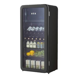 HCK哈士奇红酒柜恒温恒湿柜家用茶叶嵌入式客厅超薄小型冰吧冰箱