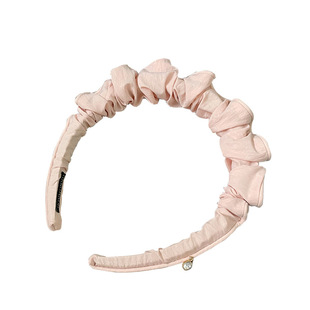 Hand Made 简约韩国吊坠水钻大肠发箍增高高颅顶高级头箍发饰头饰