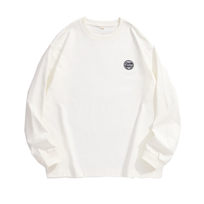 VR97重磅精梳纯棉刺绣T恤