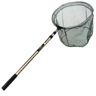 钓鱼抄网铝合金捞鱼网伸缩杆折叠头操网抄鱼网鱼抄网兜渔鱼具用品