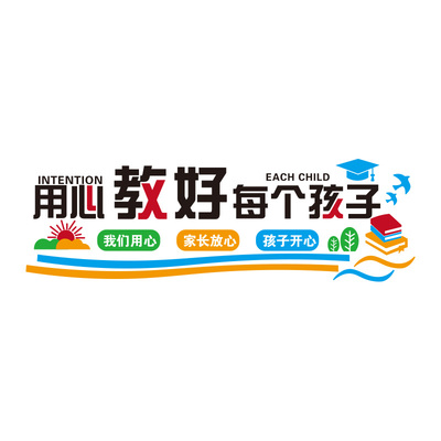 【教育培训机构文化墙】托管班