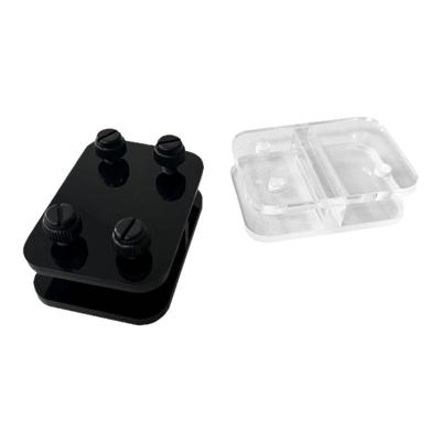 鱼缸固定夹支架加高缸围夹固定支架水族固定夹配灯夹子支架