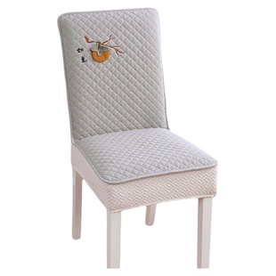 座椅套家用餐桌餐椅套新款一体椅套四季通用椅子套罩防滑凳子罩套