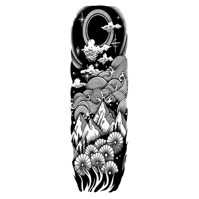 日式草本果汁纹身贴防水女生