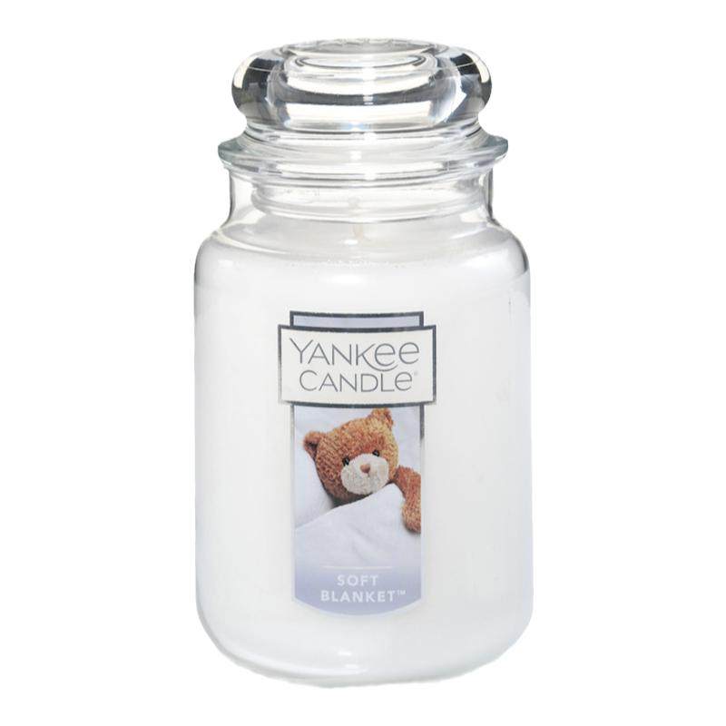 美国yankee小熊标柔软梦乡杨扬洋基香薰蜡烛边伯贤softblanket礼