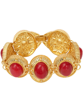 中古vintage宫廷气质手链女 复古典雅手饰精致潮流个性宴会饰品