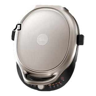 美的电饼档双面加热煎烤机烙饼锅加大加深早餐机薄饼机升降烤盘M3