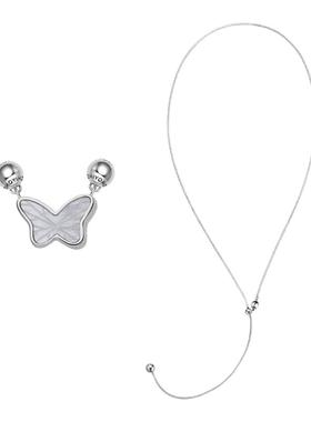 无用之用贝母黑玛瑙蛇骨链项链