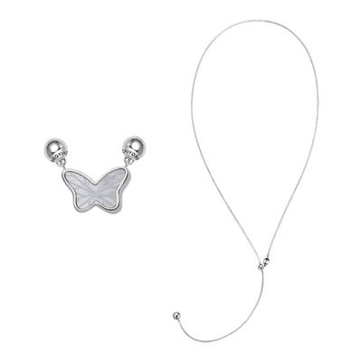 无用之用贝母黑玛瑙蛇骨链项链