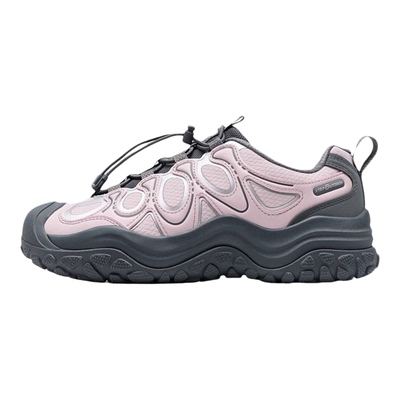 特步飞石丑萌鞋户外徒步女鞋春款